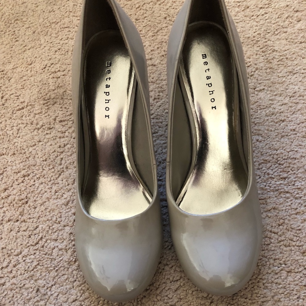 Tan 4 inch heels